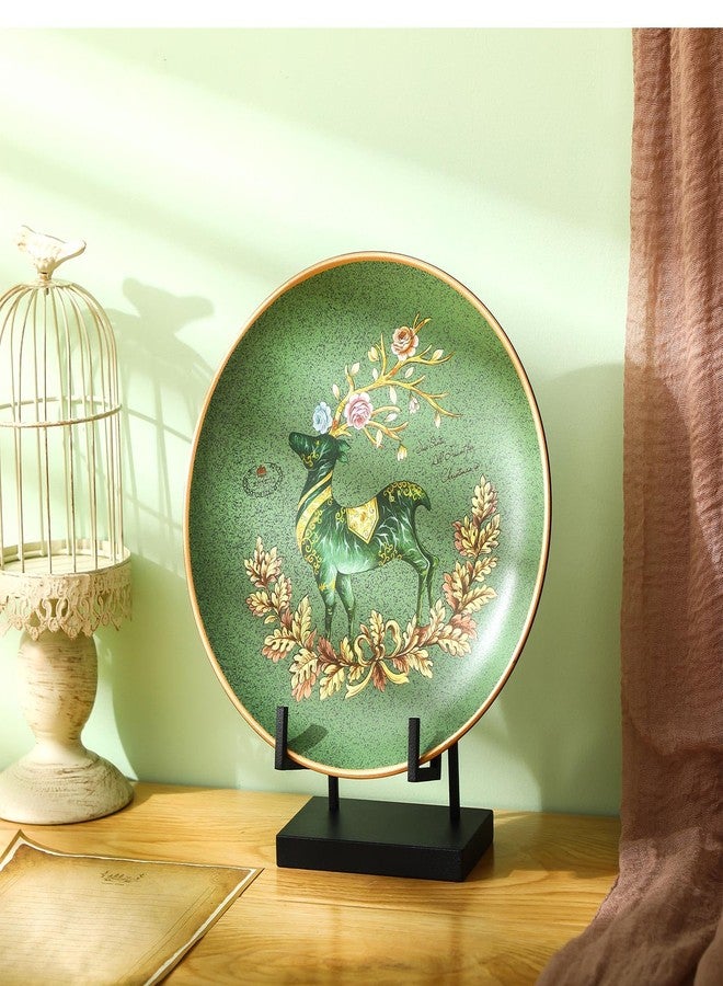 Shimeyao Metal Display Easel Stand 8 x 5 x 3 Inch Black Tabletop Easel Stand Modern Abstract Tabletop Display Holder for Books Plate Photo Frame Artwork Record Albums - Image 3