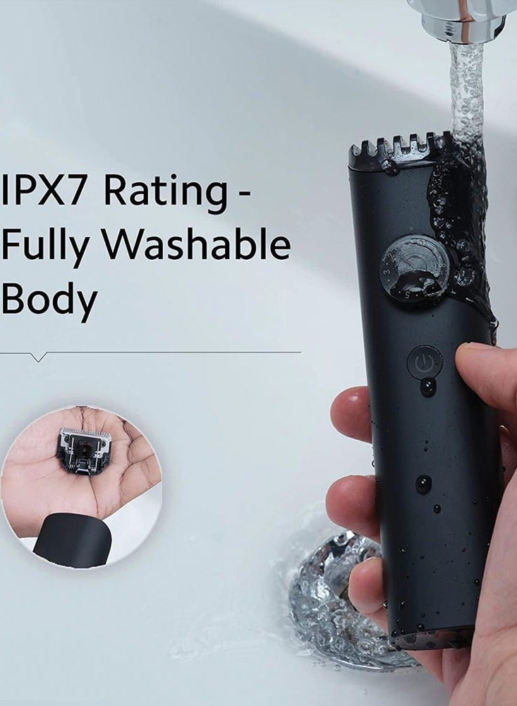 Xiaomi Trimmer for men Grooming Kit Pro Hair, Body All in One Professional Styling Trimmer, Body Groomer, Nose & Ear Hair Trimming, Hair Clippers, Beard Combs, Quick Charge & 90 Mins Run Time black color - Image 5