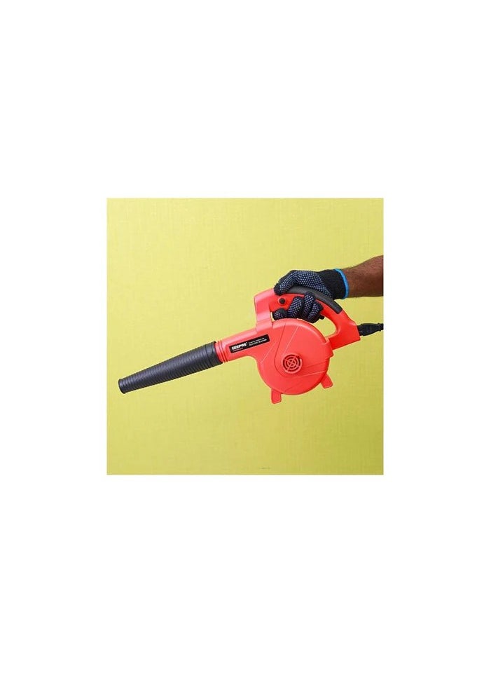 GEEPAS Geepas Electric Blower 600W - Compact and Lightweight Leaf Blower Variable Speed Settings No Load 16000 RPM with Vacuum Cleaner Function | 1kg Dust Bag | Perfect for Cleaning Home, Porch, Garden, Office & More  - Image 2