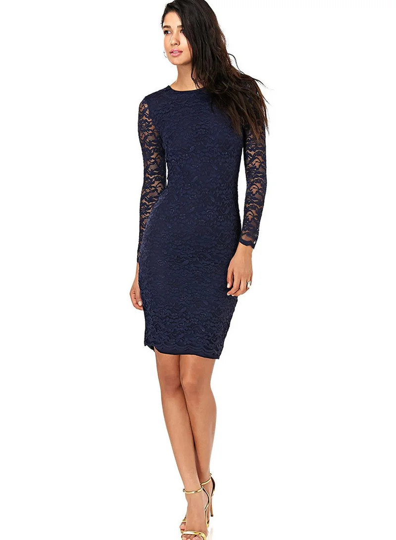 TFNC Lace Midi Dress