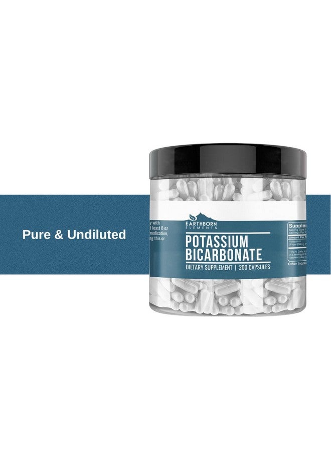 Earthborn Elements Potassium Bicarbonate 200 Capsules, Pure & Undiluted, No Additives - Image 5