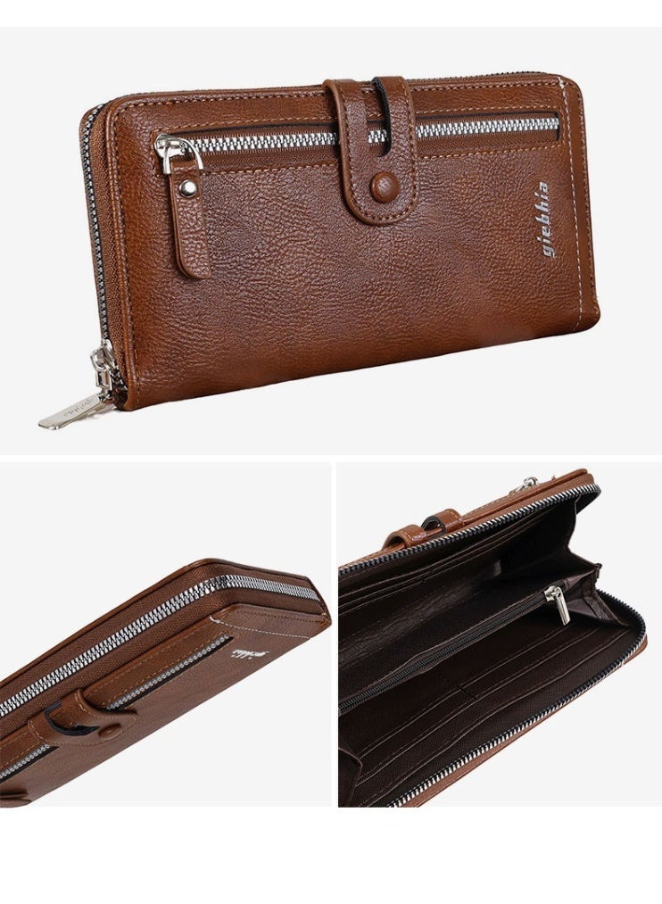 Mark Fairwhale New Multi Slot Thin And Large Capacity Card Bag Lntegrated Multi Functional Wallet  - Image 1
