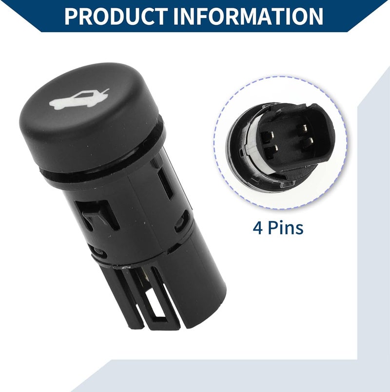 Hihaha Boot Lid Release Switch for Chevrolet Camaro - Image 4