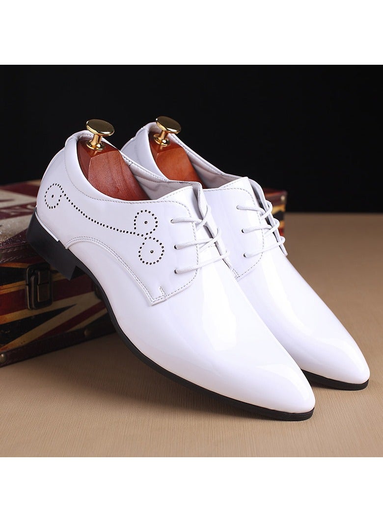 KUYING New Men's Business Leather Shoes - Image 1