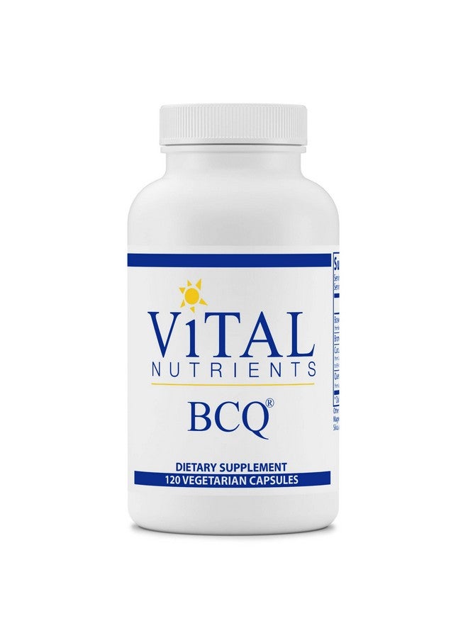Vital Nutrients Bcq (Bromelain Curcumin And Quercetin) Herbal Support For Joint Sinus And Digestive Health 120 Capsules - Image 1