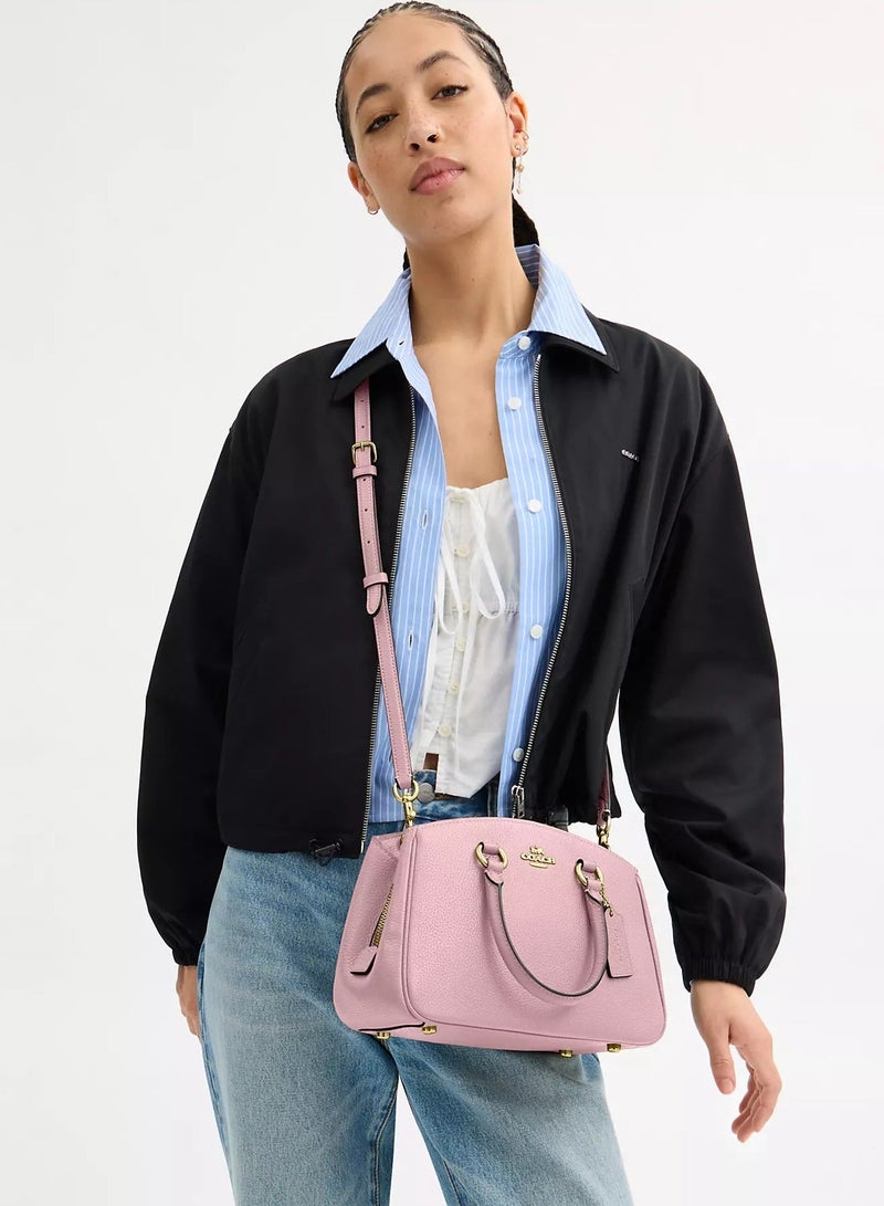 coachoutlet Coach Savannah Small Carryall Bag,  Women's Shoulder Bag, Women's Cross-Body Bag, Women's Hand Bag, Women's  Tote Bag, Pink - Image 2