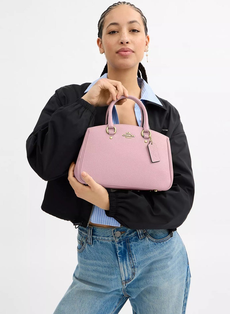 coachoutlet Coach Savannah Small Carryall Bag,  Women's Shoulder Bag, Women's Cross-Body Bag, Women's Hand Bag, Women's  Tote Bag, Pink - Image 3