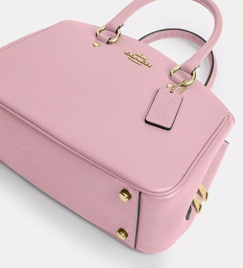 coachoutlet Coach Savannah Small Carryall Bag,  Women's Shoulder Bag, Women's Cross-Body Bag, Women's Hand Bag, Women's  Tote Bag, Pink - Image 4