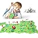 YOOYID New Plastic Puzzles for Kids Ages 35 with A Cute Vehicle Toddler Puzzles Gift Critical Thinking Educational Toys Toys for 3 4 5 6 Year Old Boys Girls Fun Race Car Track Montessori Toys for Kids - Image 2