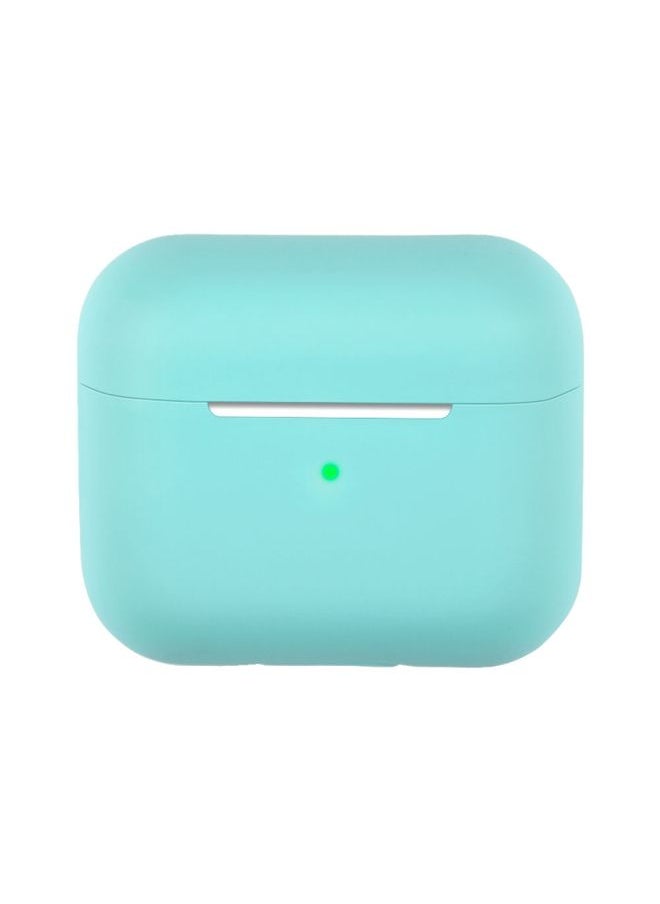 Generic - Case Cover Wireless Earphone Silicone Protective Case For AirPods 3 Mint Green - Image 1