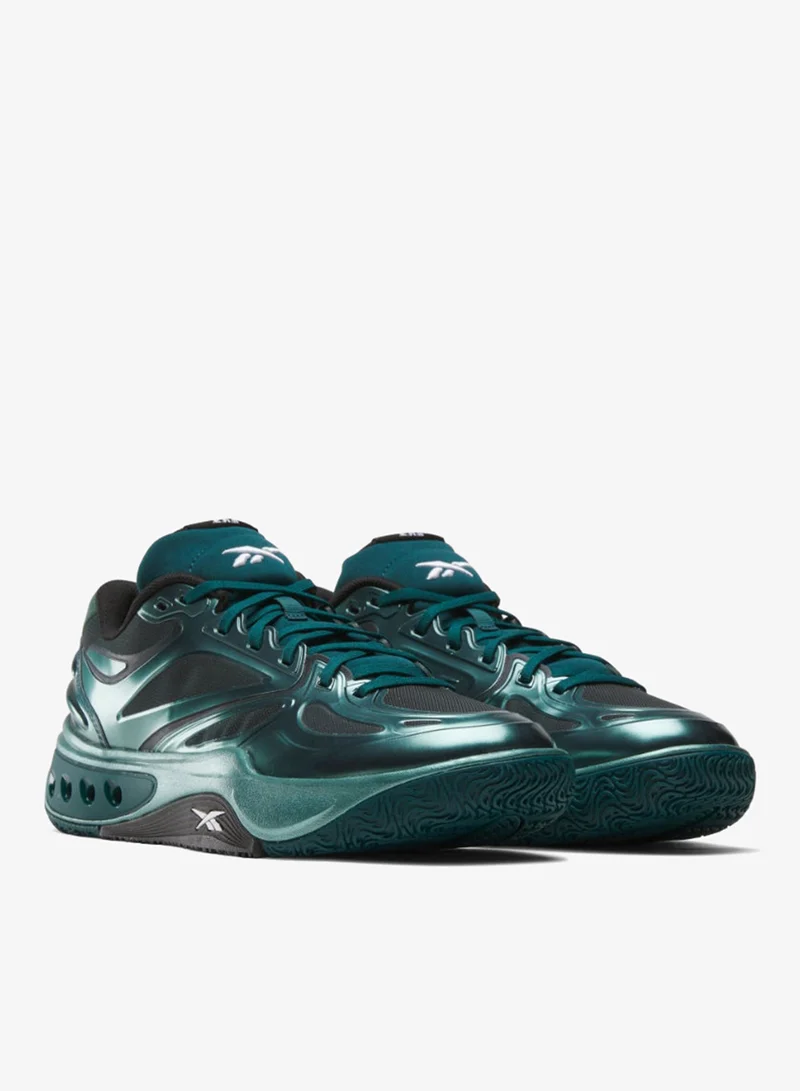 Reebok Green|Black Reebok Engine A Unisex Basketball Shoes for Men | Best Price UAE