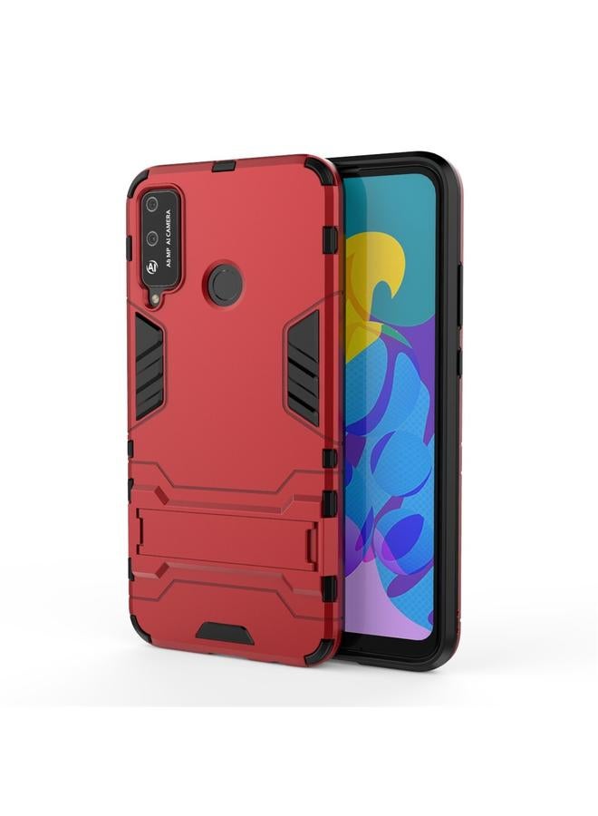 اس-توب جراب لهاتف Huawei Honor Play 4T PC + جراب واقٍ مقاوم للصدمات من مادة TPU مع حامل غير مرئي - Image 1