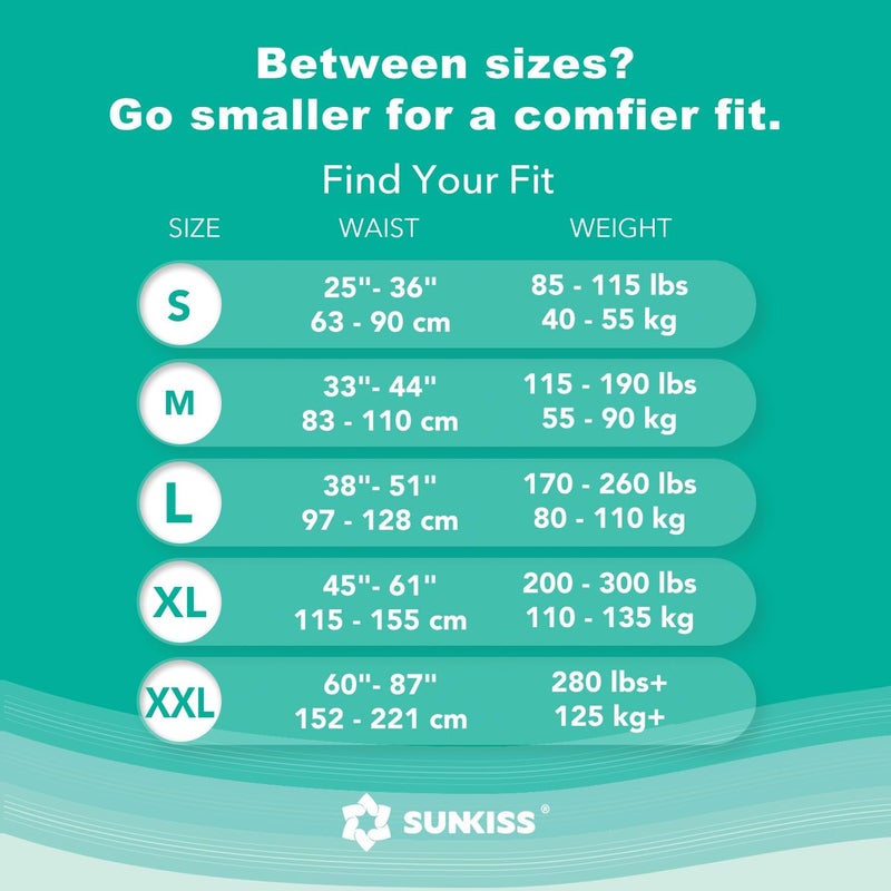 SUNKISS TrustPlus Adult Diapers with Maximum Absorbency, Disposable Incontinence Briefs with Tabs for Men and Women, Large, 60 Count (4 Packs of 15) - Image 3