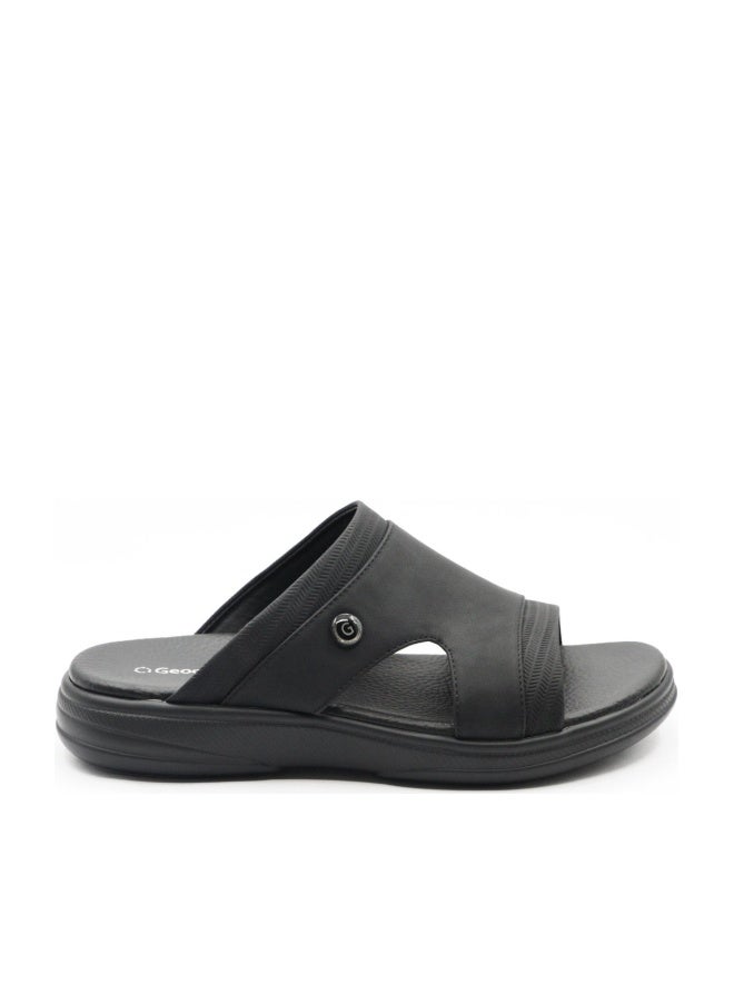 Geoomnii Arabic Sandals for Men – Traditional & Comfortable Slip-On Footwear - Image 1