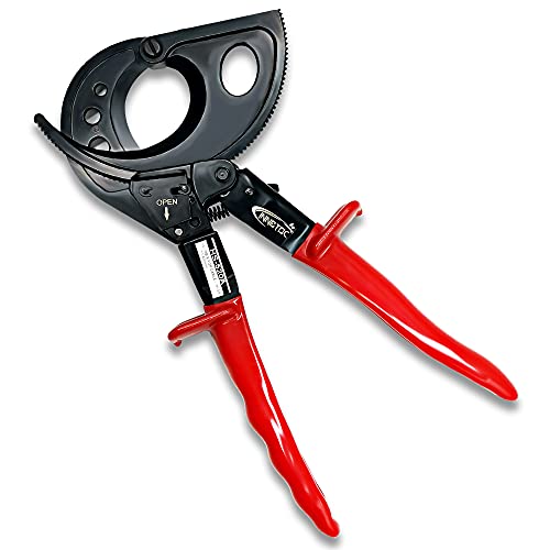 INNETOC Aluminum Copper Ratchet Cable Cutters,Wire Cutters for Cutting electrical wire as Ratcheting Wire Cut Hand Tool(400mm2) - Image 1