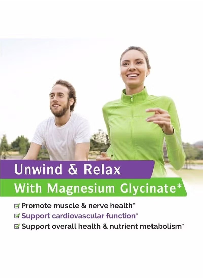 Magnesium Glycinate Innate Vitality Magnesium Glycinate 500mg: 70mg Elemental Magnesium, High Absorption, Non-GMO, Gluten-Free. Supports Nerve, Muscle, Bone, Heart Health. 120 Veggie Capsules.  - Image 4