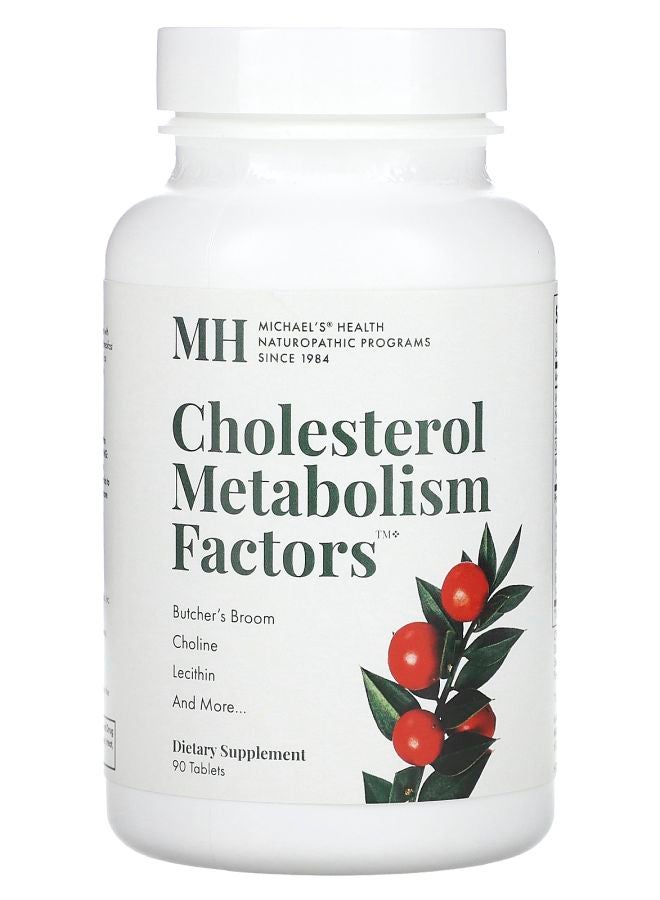 Michael's Naturopathic Cholesterol Metabolism Factors 90 Tablets - Image 1