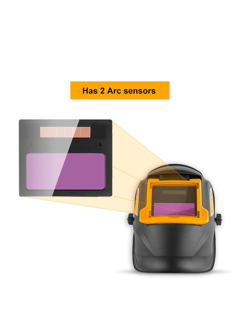 INGCO INGCO Auto-Darkening Welding Helmet - AHM009  - Image 3