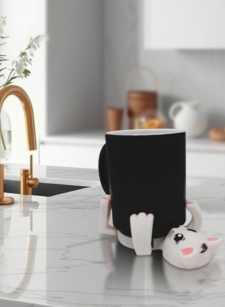 3D Print Cat Coasters,Funny Cat Cup Coaster,Novel and Cute Cat Mug Holder - Image 4