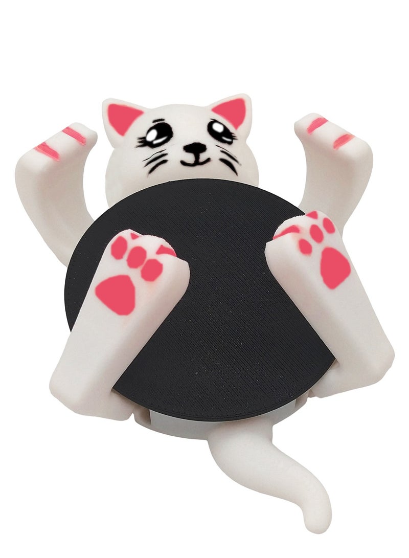 3D Print Cat Coasters,Funny Cat Cup Coaster,Novel and Cute Cat Mug Holder - Image 5