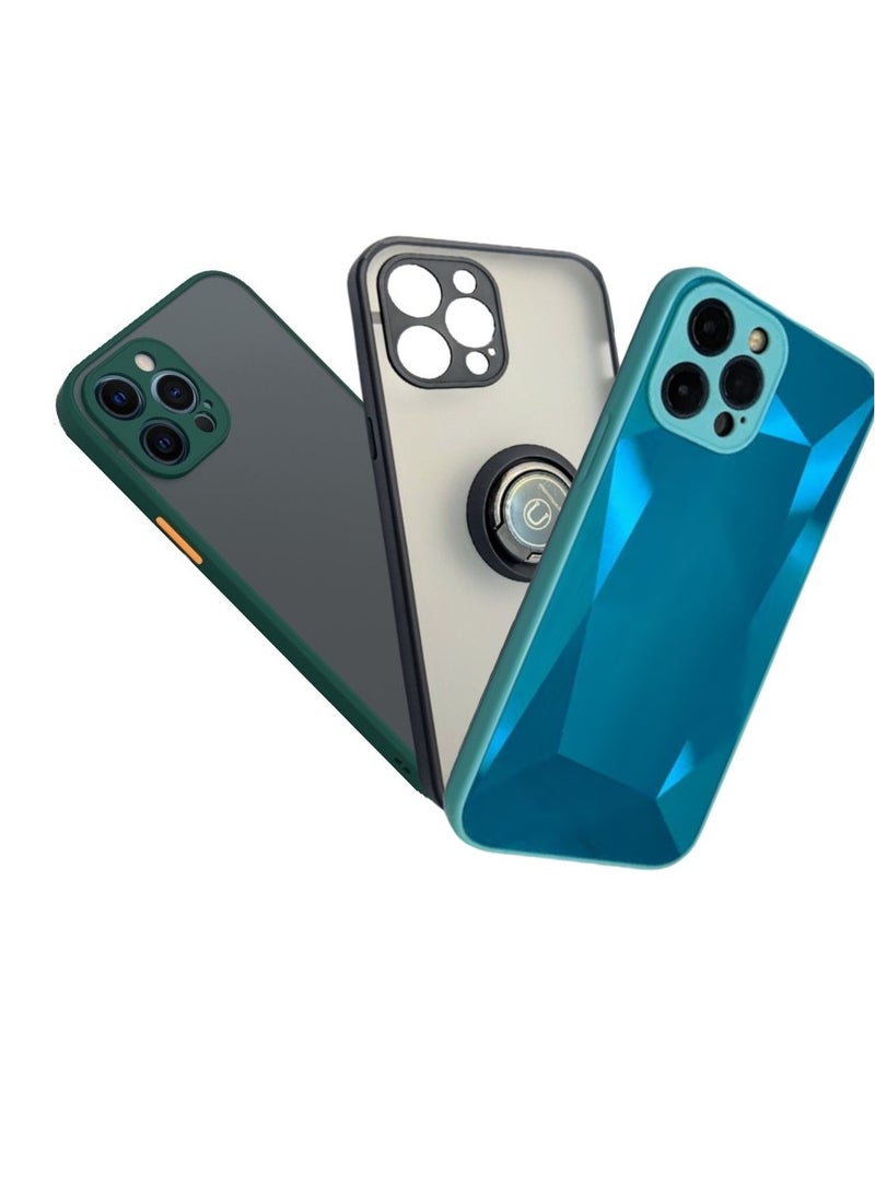 TWEGGON iPhone 12 Pro Case, [3]-Pack Protection Case Set for iPhone 12 Pro 6.1"  - Image 1