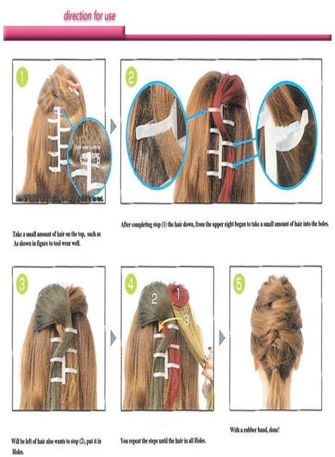 أوت اوف بوكس أداة تصفيف الشعر سهلة الاستخدام، الأداة المثالية لتصفيف الشعر بجودة صالونات التجميل في المنزل (قطعة واحدة) - Image 5