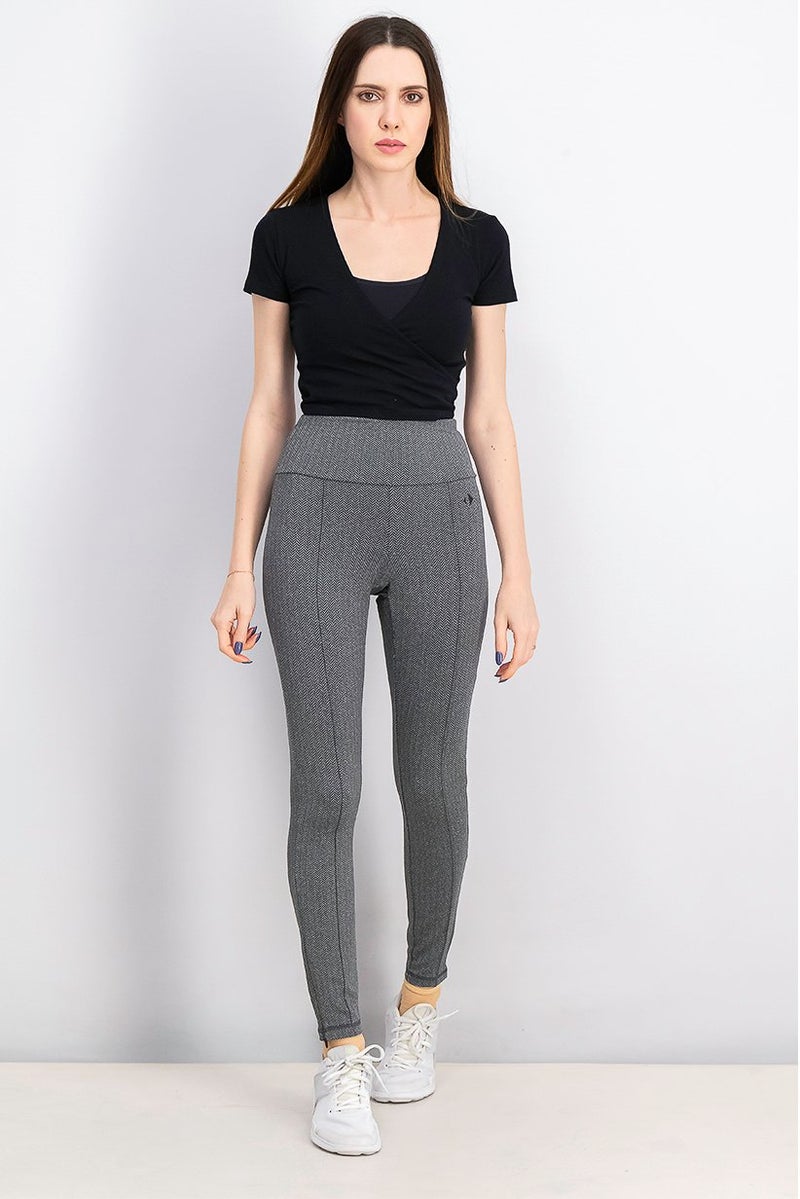 Tchibo ملابس رياضية نسائية ضيقة للتدريب، سوداء - Image 4