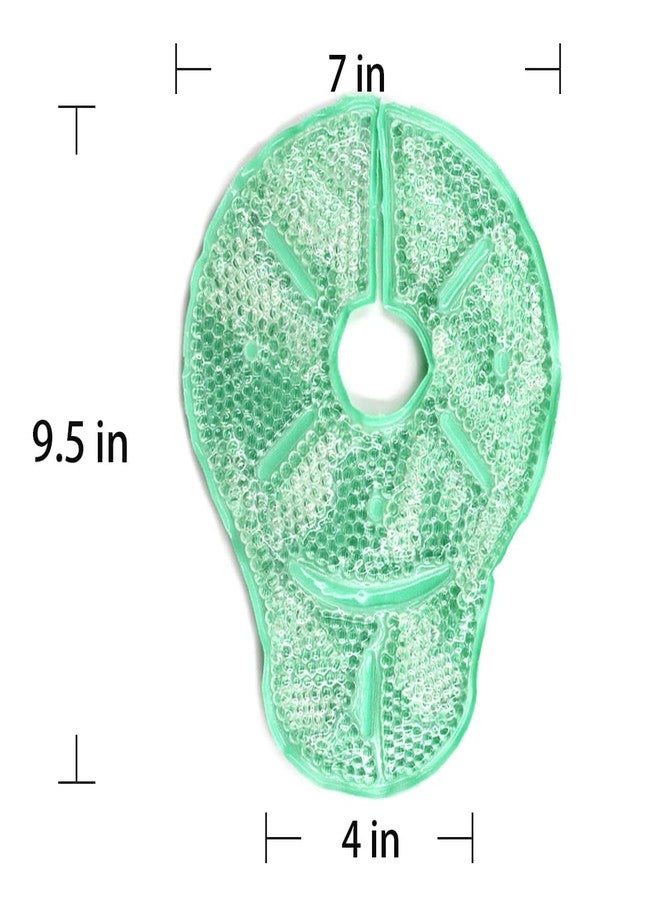 coldchill Reusable Breast Therapy Pack, Breast Ice Packs, Breastfeeding Essentials, for Breastfeeding Relief, Nursing Pain, Engorgement, Swelling Augmentation, Mastitis, Mastectomy Recovery, 2 Pack, Green - Image 4