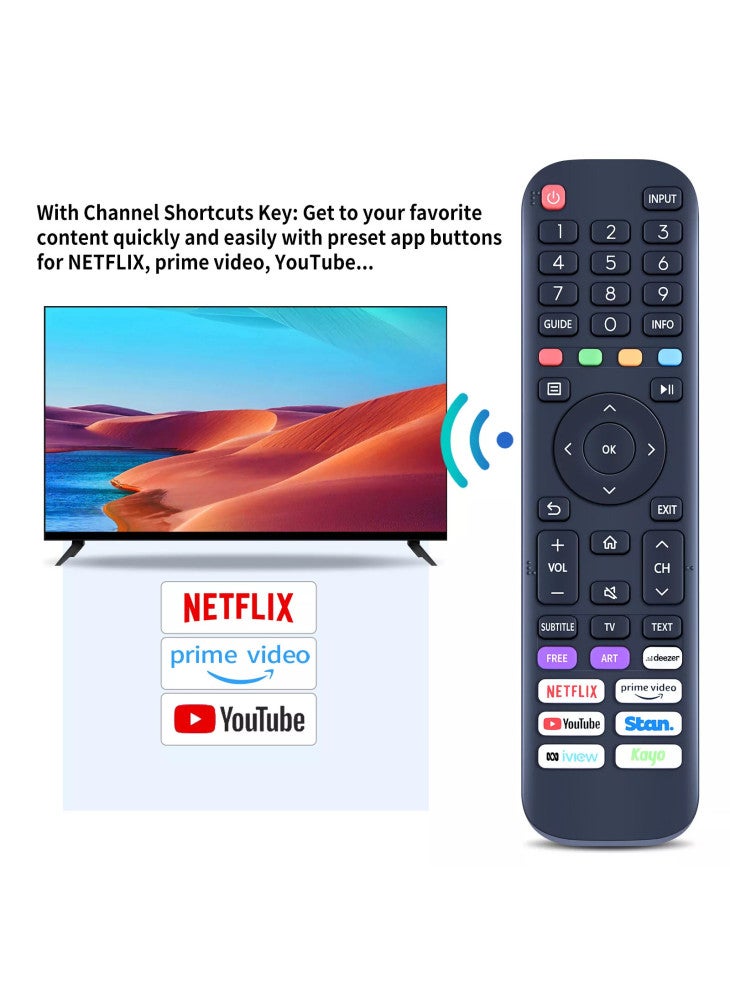 EN2AB30H For Hisense TV Remote Control Replacement Universal Remote - Image 4