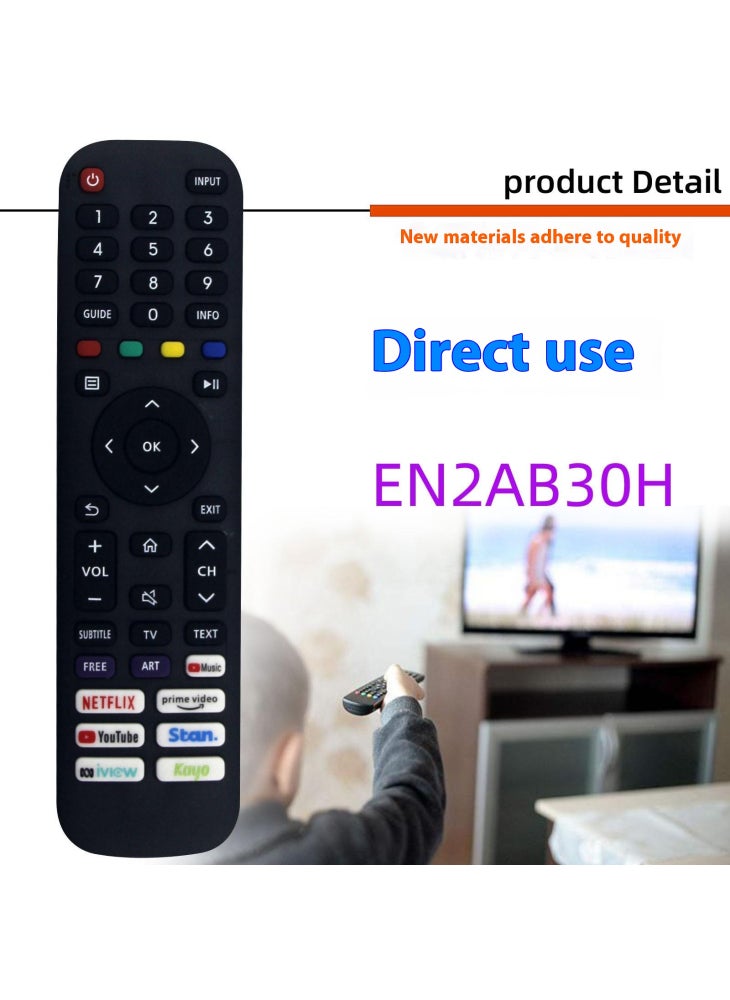 EN2AB30H For Hisense TV Remote Control Replacement Universal Remote - Image 2