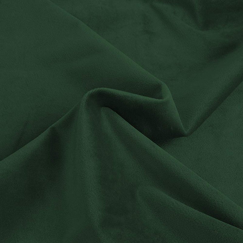 PUM PUM Decorative Velvet Cusion Cover18x18 Mehendi Green Pack of 2 - Image 4