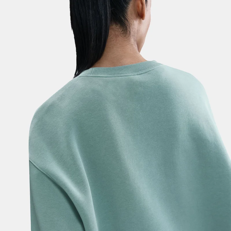 Nike Grey Women's Sportswear Phoenix Fleece Sweatshirt for Women | Best Price UAE