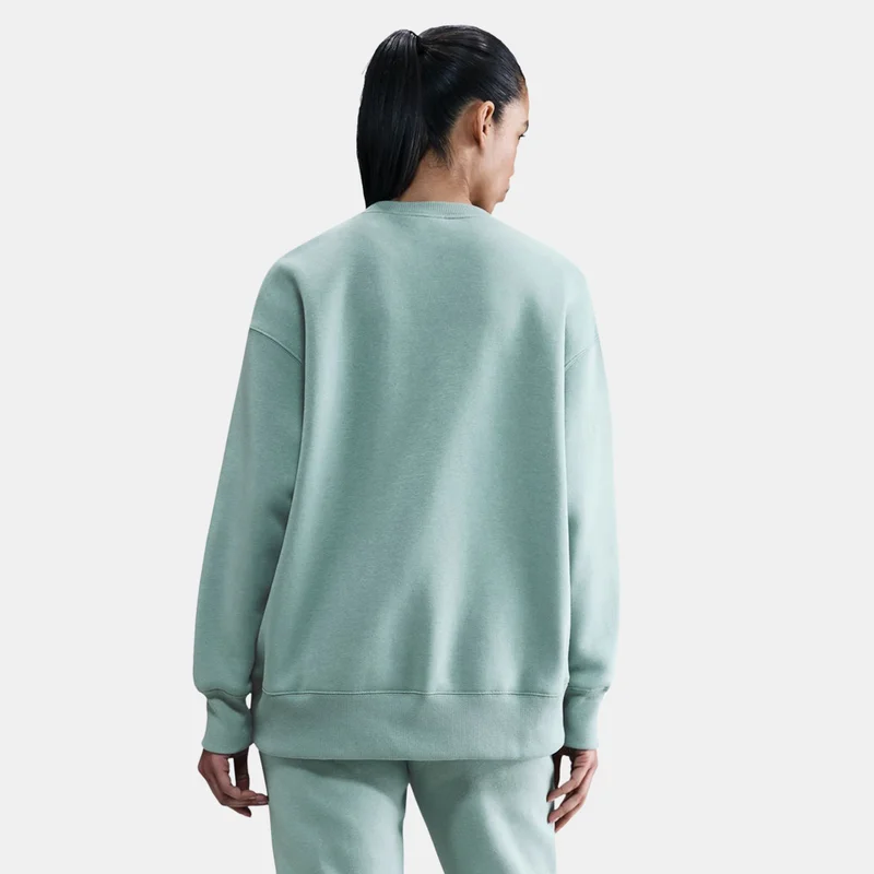 Nike Grey Women's Sportswear Phoenix Fleece Sweatshirt for Women | Best Price UAE