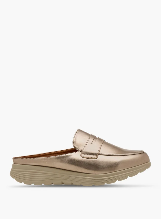 Le Confort Women's Solid Slip-On Mules