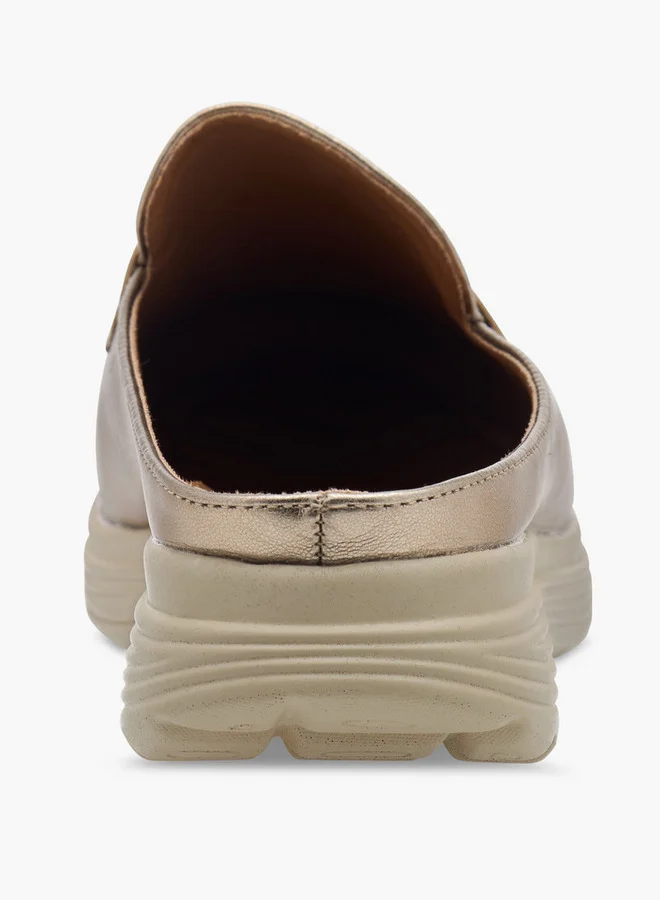 Le Confort Women's Solid Slip-On Mules