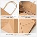RACETOP Brown Paper Bags with Handles Bulk 100Pcs 8x45x108 Inch Gift Bags Bulk Brown Kraft Paper Bags for Retail Party Shopping Favor - Image 4