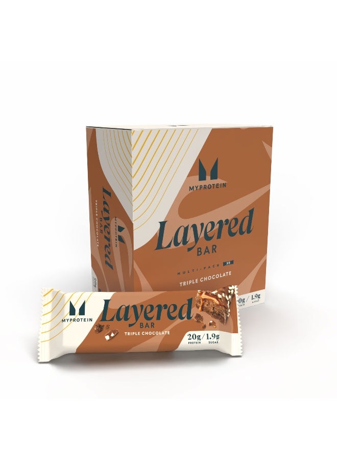 Myprotein Layered Bar Triple Chocolate  - Image 2