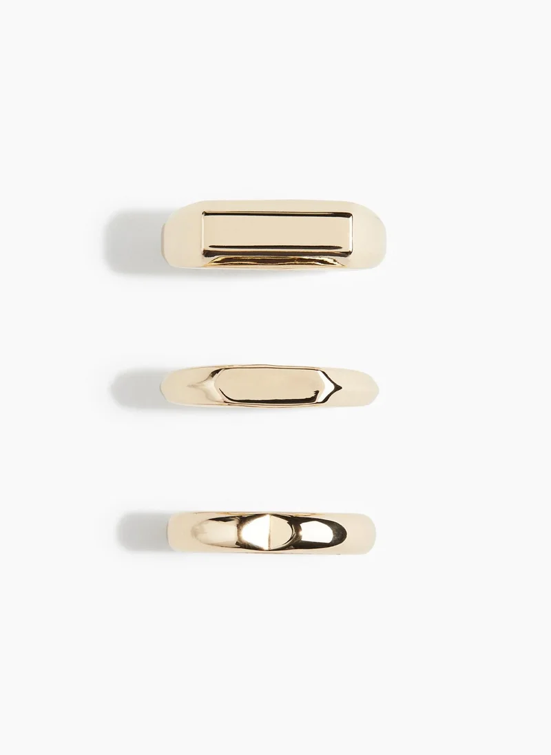 اتش اند ام 3-Pack Rings