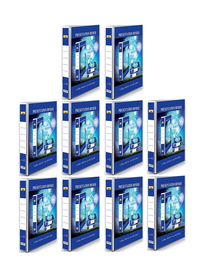 Psi - 10-Piece A4 Size Ring Binder 25mm Spine - Image 1