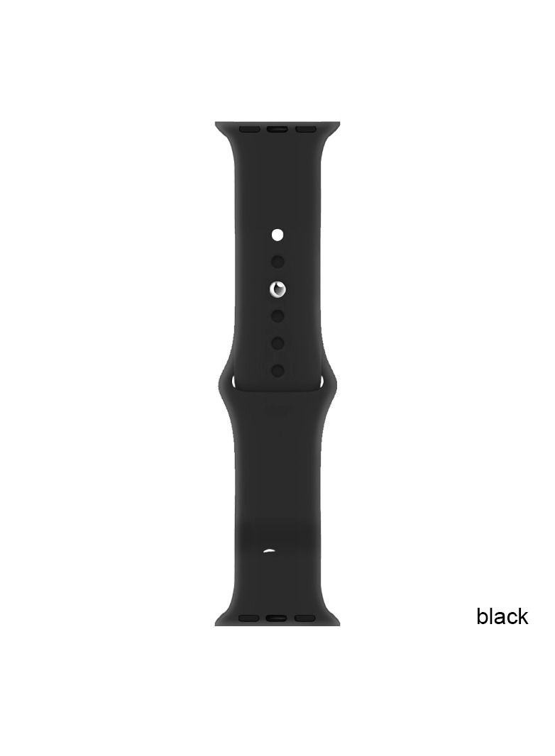 Apple Watch Band 41mm Soft Silicone Sport Band Replacement Wrist Strap Compatible for iWatch Apple Watch Series 7 (41mm) - Image 2