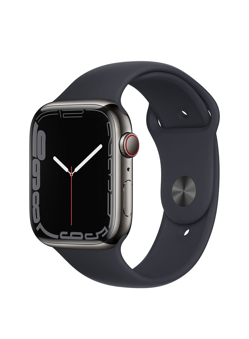 Apple Watch Band 41mm Soft Silicone Sport Band Replacement Wrist Strap Compatible for iWatch Apple Watch Series 7 (41mm) - Image 1