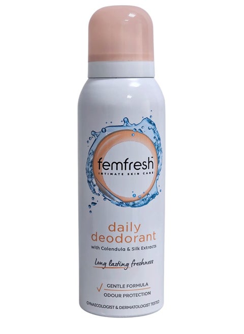 Refreshing spray for intimate areas with natural silk extract 125ml