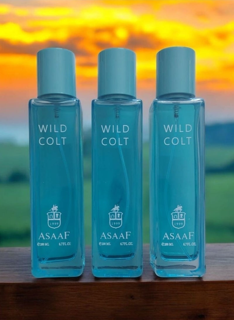 Assaf Wild Cult Perfumes 3*200ml - Image 1