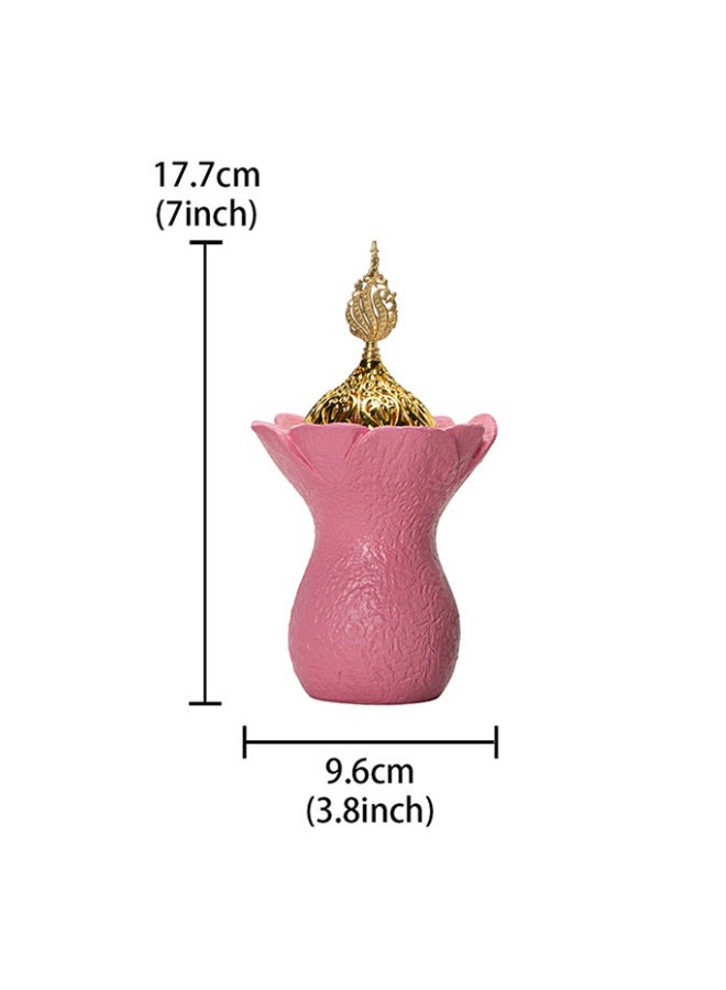 Resin Aroma Diffuser Handheld Incense Burner – Modern Cone Incense Sandalwood Holder Home Decor Gift - Image 4