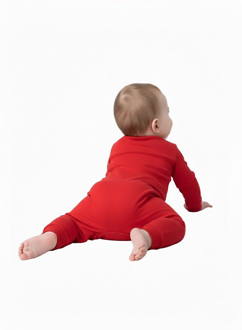 babyqlo My 1st Christmas Tree and Gift Baby Romper - Image 4