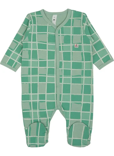 Jrmori Square Printed Halter Jumpsuit