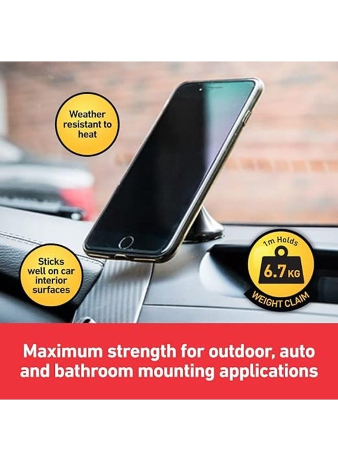 Scotch  Double Sided Tape by 3M, 1M Holds 6.7Kg, Works On Uneven Surfaces, Weather Resistant - Image 5