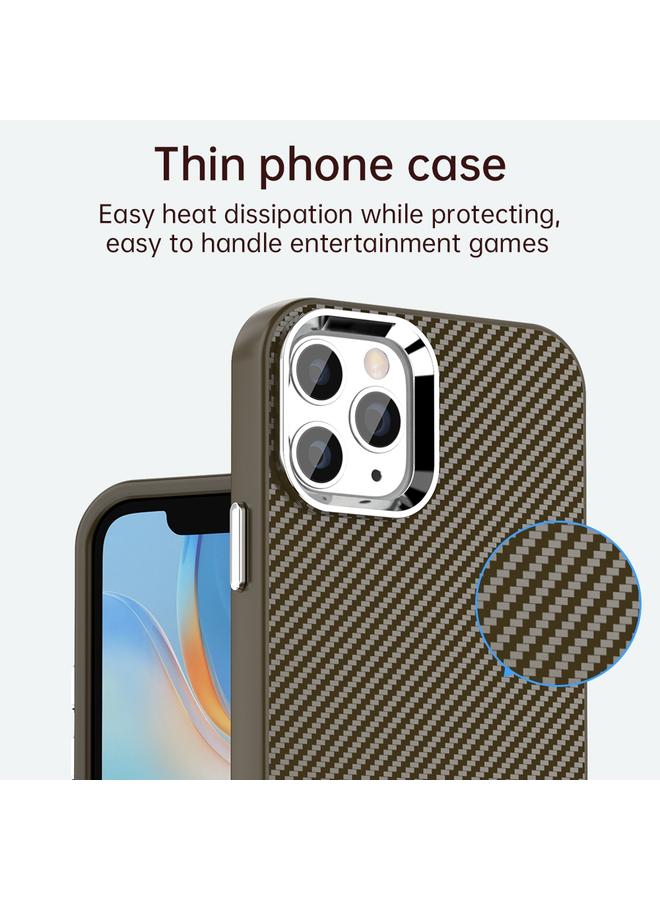 اس-توب جراب هاتف iPhone 11 Pro من سلسلة ألياف الكربون IMD - Image 5