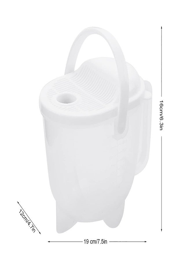 Beufee Rice Washer Strainer Colander With Handle, Bowl Rinser Reusable Korean Washing Bowl, Food Kitchen for Beans Grapes - Image 2