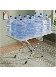 Home Time Family time White folding table 70x40x70cm  - Image 1